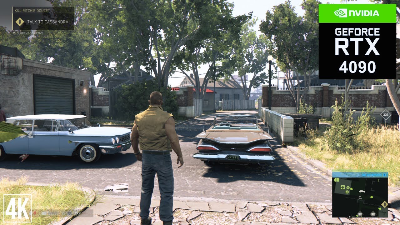 Mafia 3: Definitive Edition RTX 4090 24GB (4K Maximum Settings)