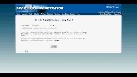 How to Schedule a Vulnerability Scan