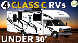 4 Class C Motorhomes Under 30 Feet  Small Class C RV Tours!