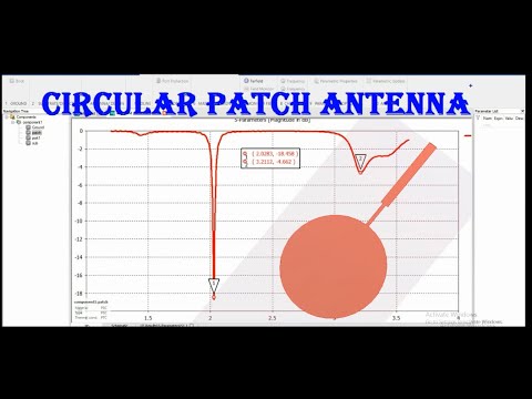 Antenna design in cst| dual band creation in cst |hfss - YouTube