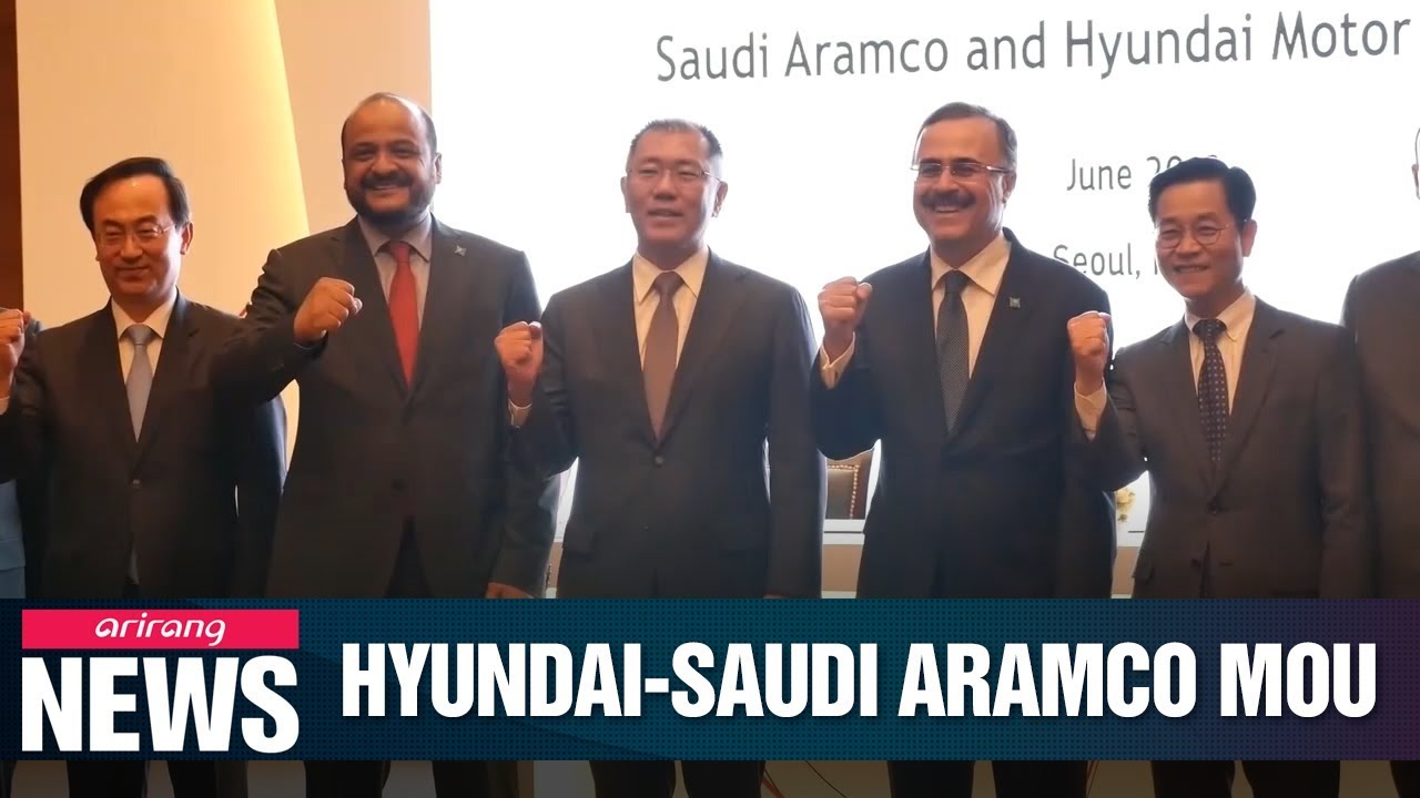 Hyundai Motor Co. signs MOU with Saudi Aramco to cooperate in hydrogen sector