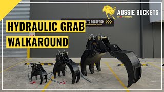 Aussie Buckets Hydraulic Grab Walkaround! | Aussie Buckets