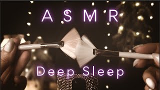 The 'Won't Wake You Up' ASMR ⎪ 3 HR Mic Brushing & Gentle Rainstorm (No Talking or Mid-Roll Ads) 🥱💤