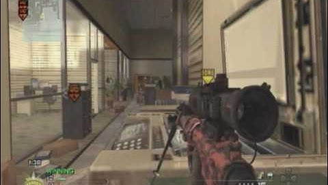 MW2 2v2 Quickscope Sniper Clan Match | Highrise | SnD | Part 1 | Snipezukofficial |