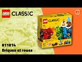 Lego classic 11014 briques et roues