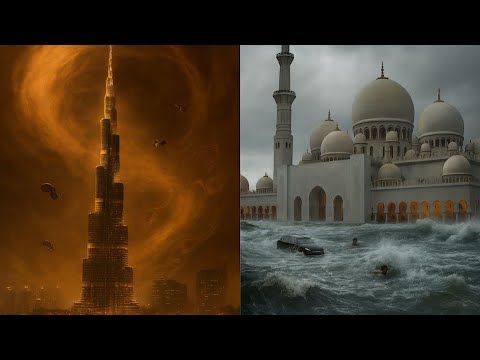 Video Dubai in danger! Flooding and tornadoes will bring mourning to the UAE