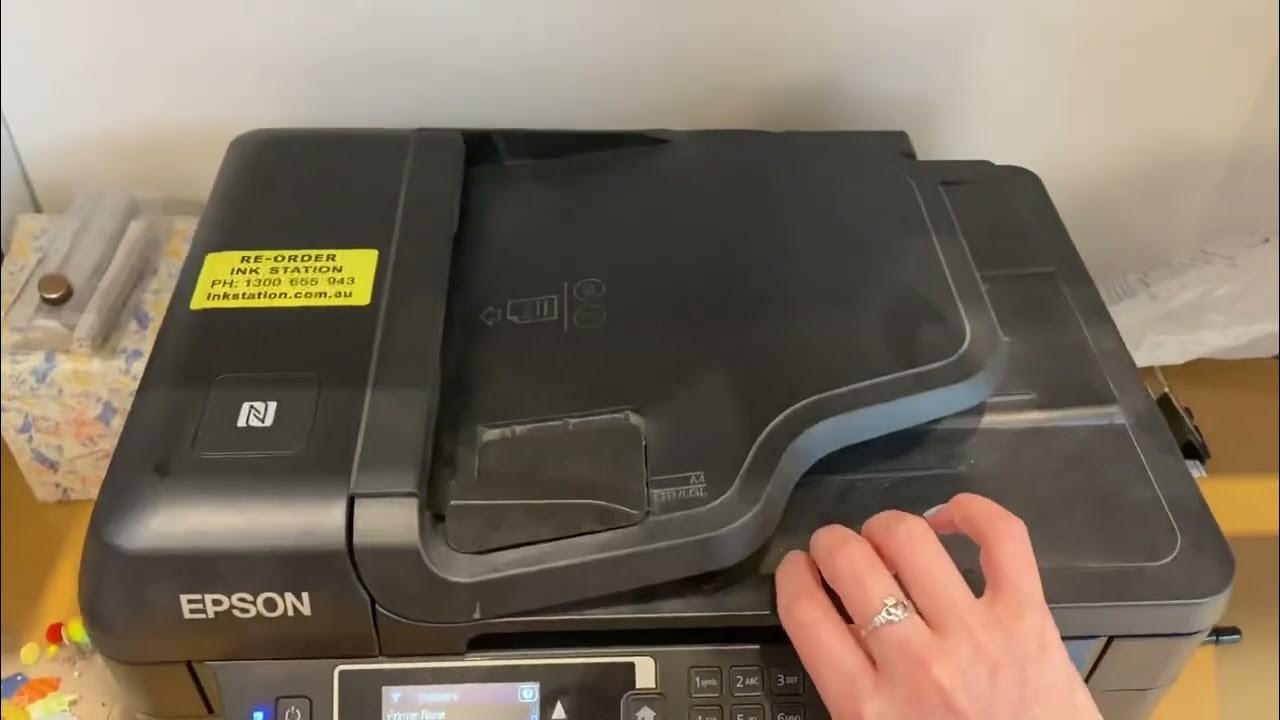 Scanning with the epson wf 2760 youtube