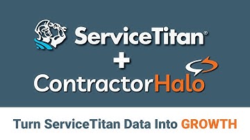 ServiceTitan Thank You Report for ContractorHalo, Automate and Grow