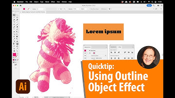 Quick tip: How and When to Use the Outline Object Effect in Illustrator