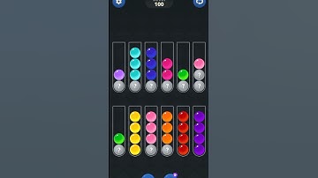ball sort game @kk Gamer 532🔥 Level 100  💯 short game video