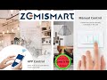 Zemismart TB21 Smart WiFi Luxury Wall Light Switch Compatible with tuya  Alexa Google Voice Control