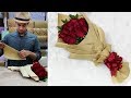 How to wrap a bouquet of flowers || Flower wrapping ideas 2019 with bouquet wrapping techniques