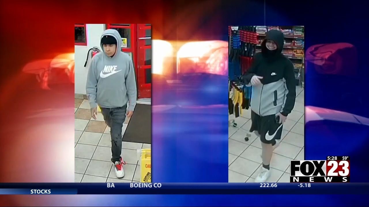 Video: Tulsa Police need help identifying two teens who robbed a 14 ...