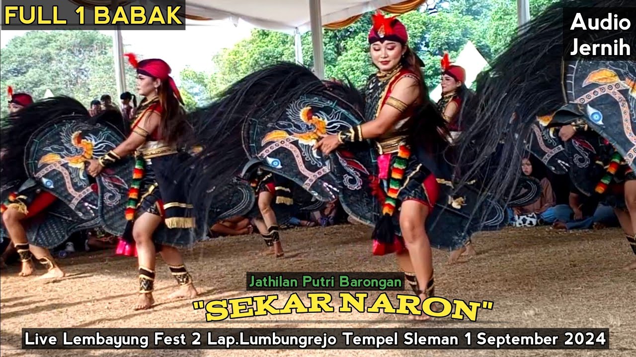 Sekar Naron Full 1 Babak Jathilan Putri Terbaru! Lembayung Fest 2 Lumbungrejo Tempel Sleman