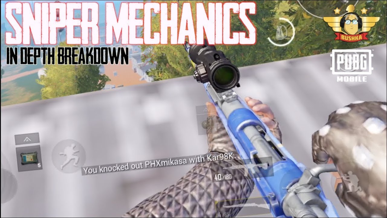 SNIPER MECHANICS | POSITIONAL PLAY | MASTER SNIPER TRAINING | PUBG MOBILE