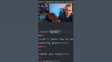 Trying to teach my son HTML & CSS