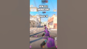 NEW ANIMATIONS IN #CS2! #shorts #counterstrike