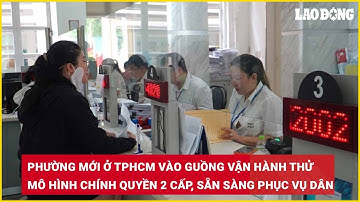 Phường mới ở TPHCM vào guồng vận hành thử mô hình chính quyền 2 cấp| Báo Lao Động