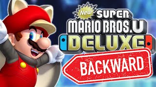 Is It Possible To Beat New Super Mario Bros U Deluxe BACKWARDS?