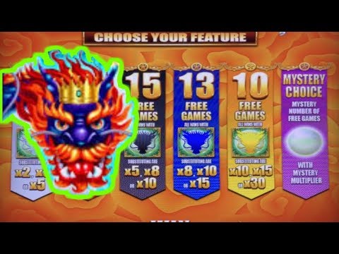 BONUS ON 5 DRAGON GRAND * 5 COIN TRIGGER !! * WAS IT THE 5 SYMBOL CURSE ??