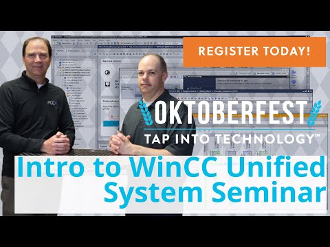 Intro to WinCC Unified System in TIA Portal | PCC's Oktoberfest 2022