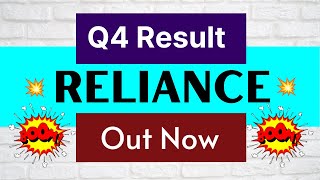 Reliance industries q4 results • Reliance q4 results 2024 • Reliance industries share latest news