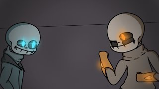 Glitchtale Sans Vs Delta Sans Animation