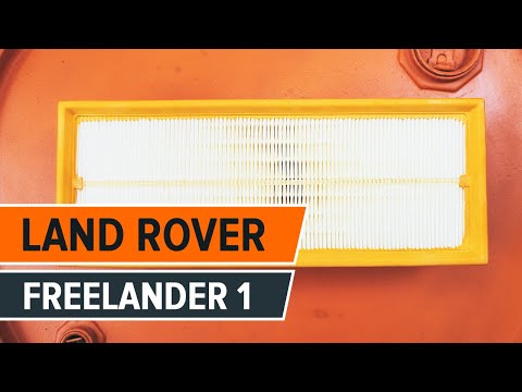 How to replace air filter Land Rover Freelander 1 TUTORIAL | AUTODOC