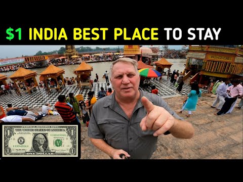 $1 INDIA BEST PLACE TO STAY | AMERICAN IN INDIA