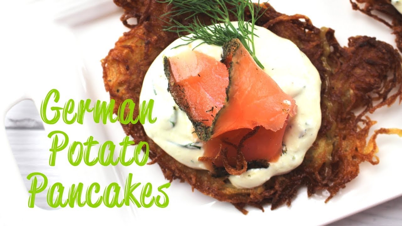 German Potato Pancakes | German Recipes by All Tastes German