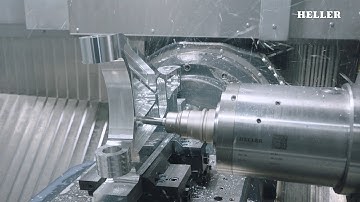 HELLER HF 3500 | Torsion Link Aerospace | 5-axis machining