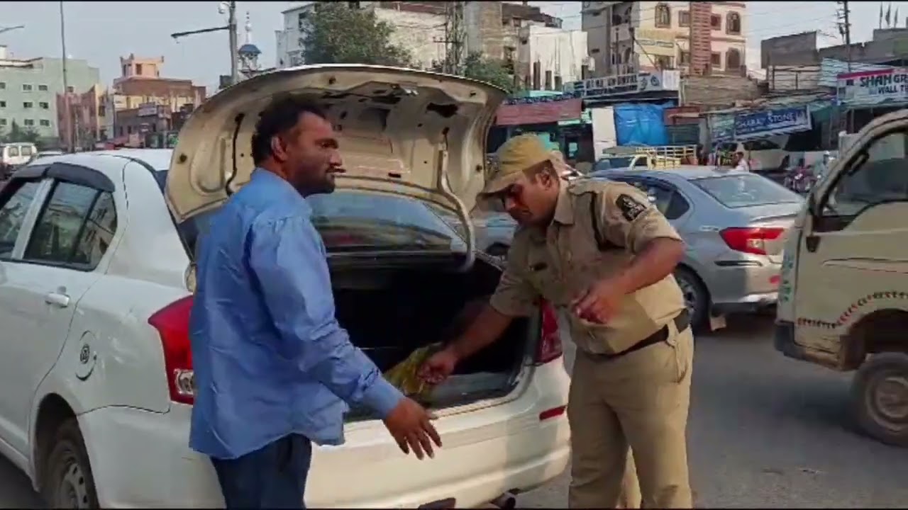 TS Assembly Election 2023 Chandryangutta Constituency Vehicle Cheking By SI