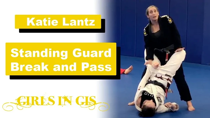 Katie Lantz standing guard pass