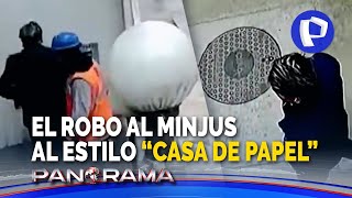 ¡Exclusivo! Imágenes del robo al Minjus a lo “Casa de Papel”: se llevaron casi 3 millones de soles