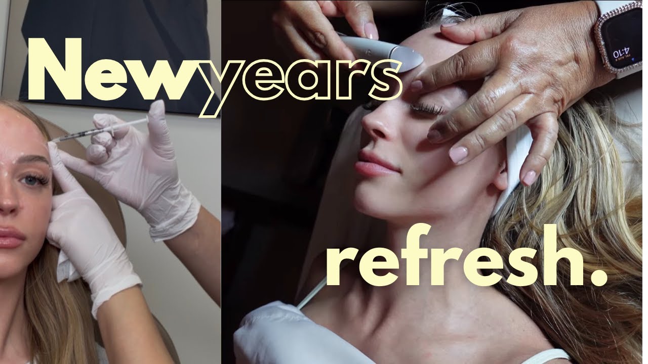 New Year Refresh Vlog | Nails, Pedicure, Facial & Botox (Vlogmas 20)