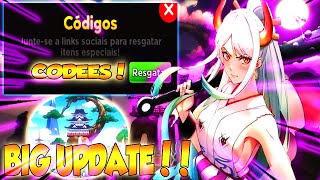 CORRE!! SAIU DATA DA NOVA BIG UPDATE e NOVOS CÓDIGOS ATIVOS no ANIME FIGHTERS SIMULATOR #NARUTO50K!!