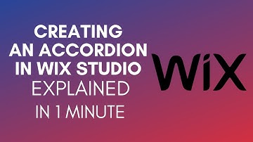 How To Create An Accordion In Wix Studio (2025)