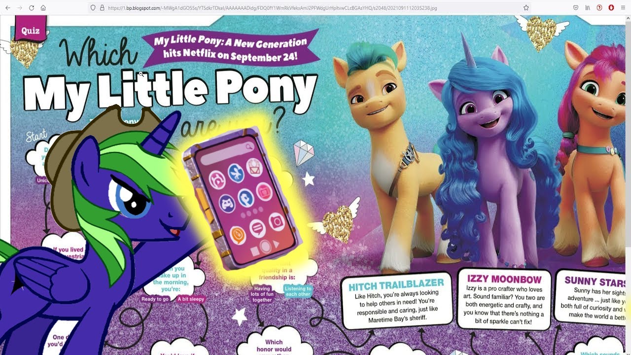 Generation 5: New Pictures and Speculations - PONIES WITH SMARTPHONES? - YouTube