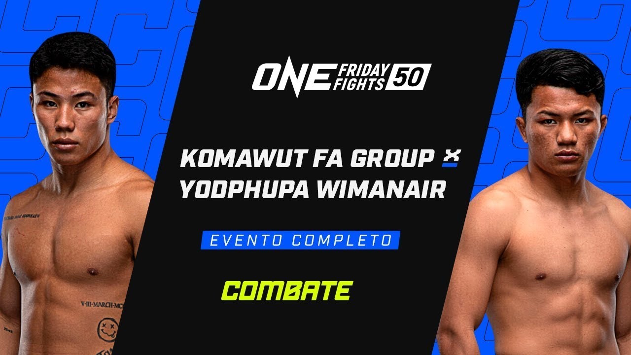 MMA E MUAY THAI NO ONE FRIDAY FIGHTS 50 | EVENTO COMPLETO | Combate.globo