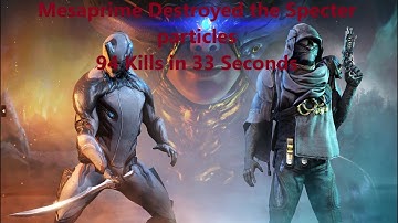 Warframe: Mesa prime Destroyed the Specter Particles | Granum Void #warframe #gaming #mesa #prime