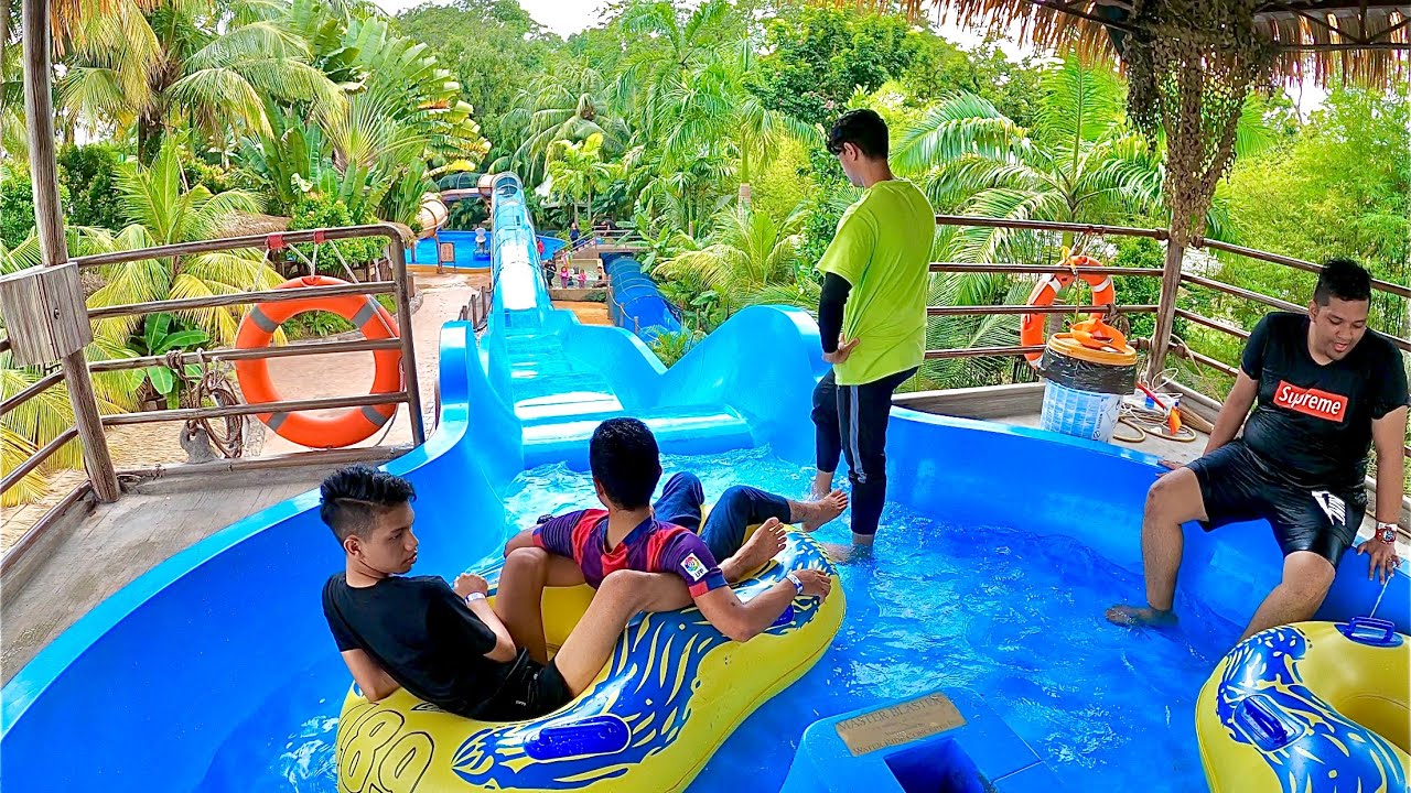 Water Slides at Wet World Water Park Shah Alam in Malaysia  YouTube
