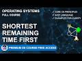 4.7 SRTF Scheduling Algorithm (Preemptive SJF) | Step-by-Step