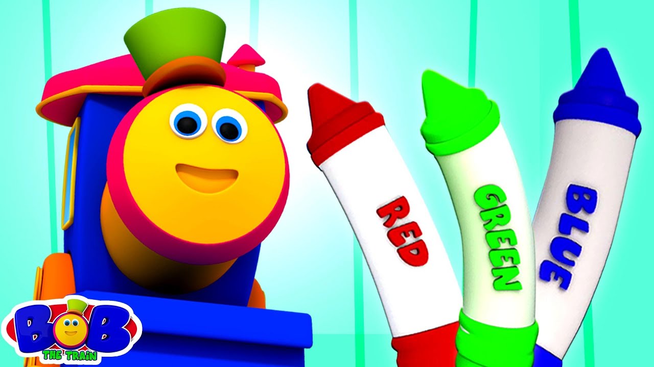 Learn Colors For Kids with Box of Crayons Song  Best Fun Learning Videos  for Kids by KidsCamp 