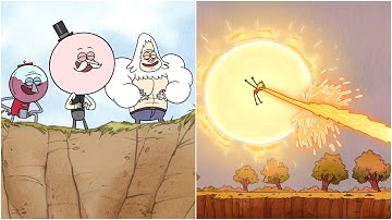 how The Regular Show episodes start and end