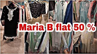 Maria B flat 50 % off Sale Vlogs for all