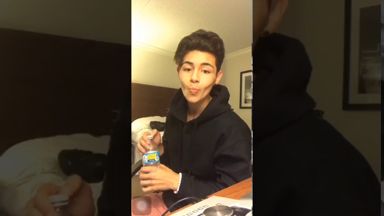 Mikey Jimenez Instagram Live (08.15.17) ABC Boy Band