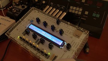 Mutable Instruments Ambika Synthesizer Osc/Mix page