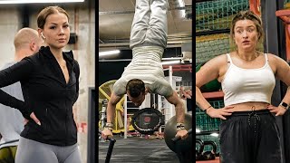 Aura Farming In The Public Gym With Calisthenics ☠️🔥