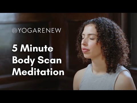 5 Minute Body Scan Meditation | YogaRenew