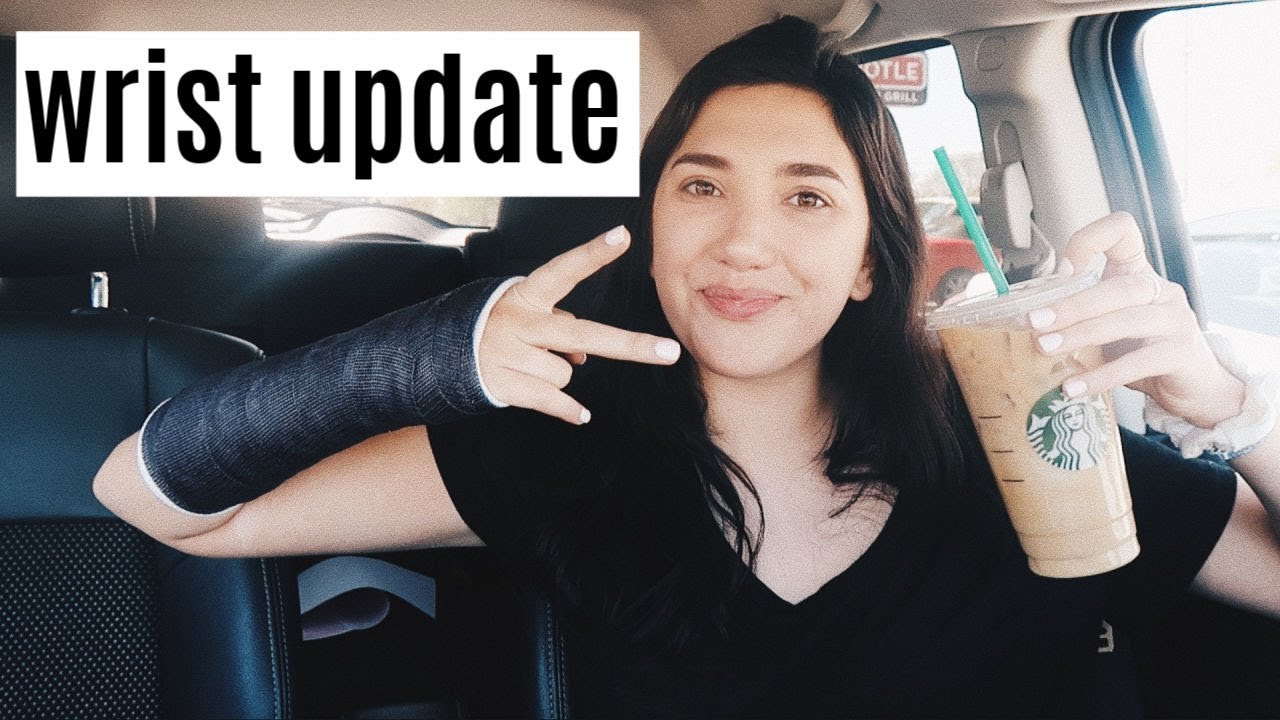 broken wrist update (tears are shed) (my life is a mess) - YouTube